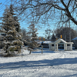 Centennial Park in the winter